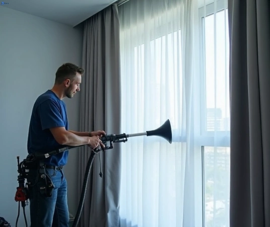 Professional curtain stain removal process equipment Matty Curtain Cleaning agnes-banks-nsw